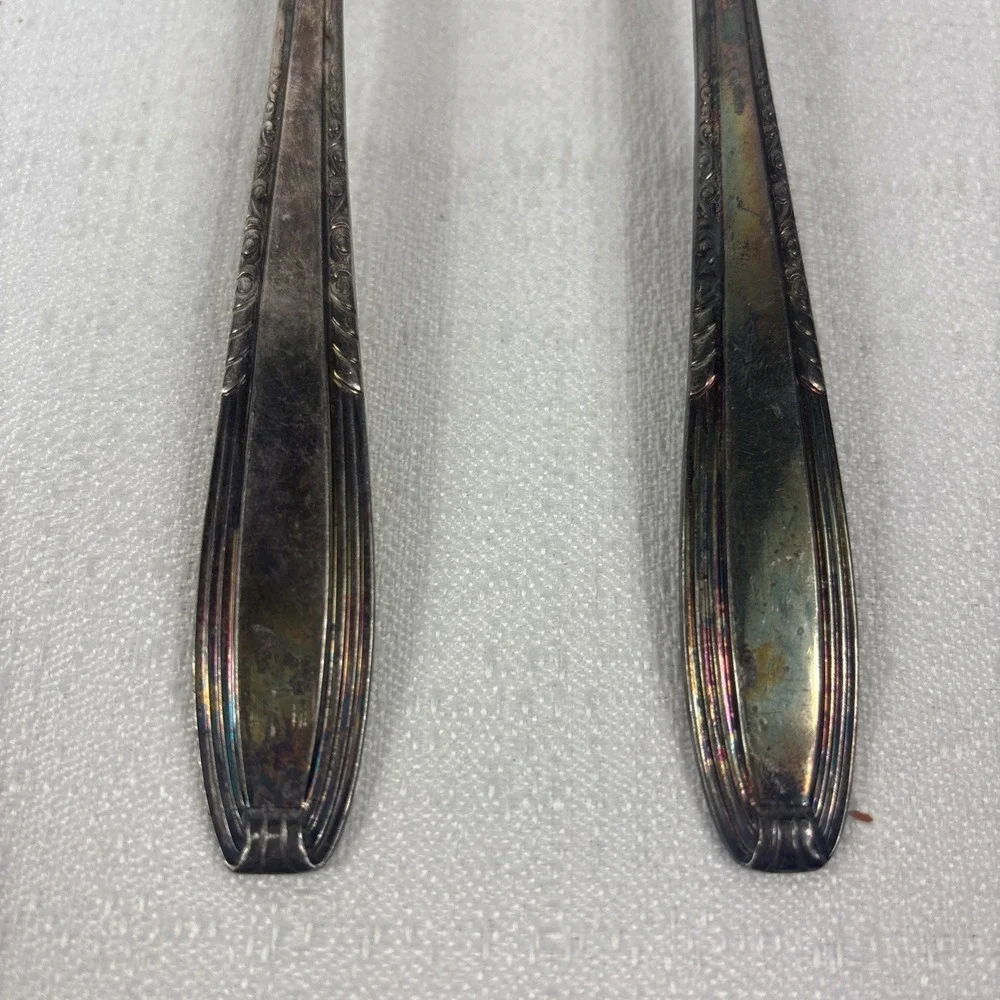 Vintage‎ Harmony House SERENADE Soup Dinner Spoons Set Of 2